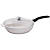 Сковорода 220/50мм со съемной ручкой,стеклянной крышкой АП (светлое) линия