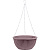 Кашпо "Верде" с мет.подвесом 6л. Пыльная роза