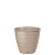 Горшок для цветов "Saffron" D146мм, 1,5л с поддоном (бежевый)