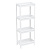 Этажерка широкая VIKEA 4-х ярусная (белый) (то)