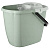 Ведро "Greenland" прямоугольное 12л с отжимом МОП (зеленый флэк)