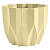 Кашпо Геометрия 0,8л Жёлтый