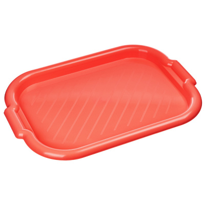 Поднос "Verona" прямоугольный 505х360х30мм (красный)