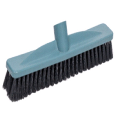 Щётка для пола "Эталон" 26 см жесткая (бирюзово-синий)
