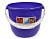 Ведро 10л "Practic" (лазурно-синий) (то)