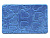 Комплект из 2 ковриков  NADA 50х80 (U 50х40), 3007, синий, L CADESI Турция