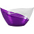 Кашпо Гармония 1,5л Фиолетовый/Прозрачный