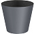 Горшок для цветов "Rosemary" D330мм, 16л с дренажной вставкой на колесиках (серый)