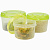 Набор ёмкостей для СВЧ (07л;1л;1,5л) (микс) (то)