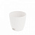 Горшок цв. "Флис" 0,7л с прикорневым поливом (белый)